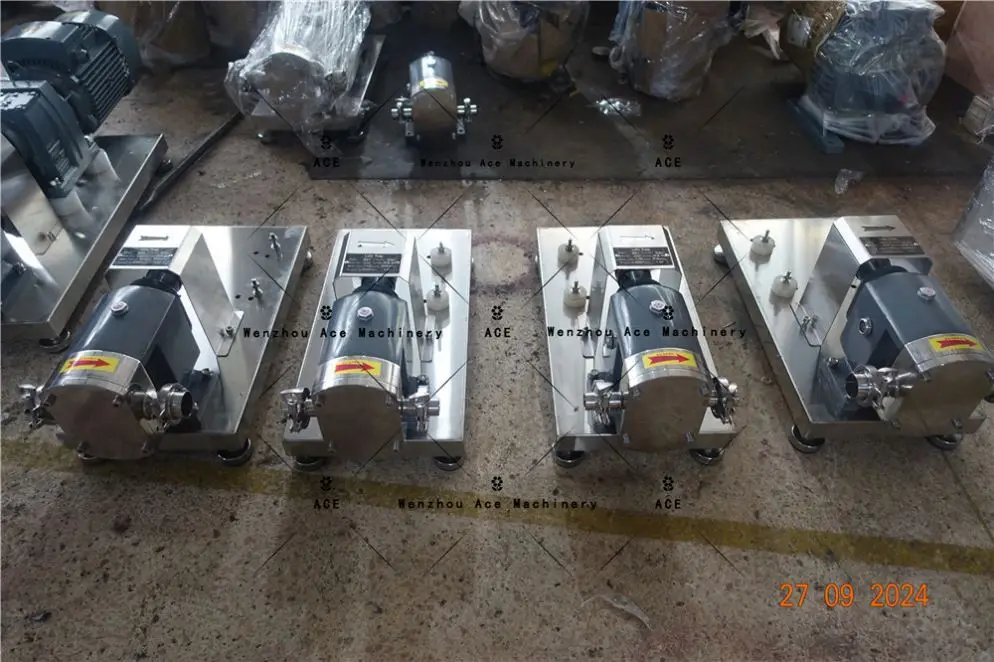 ABB Motor Liquid Transfer Pump Rotary Lobe Pump