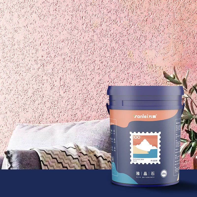 Customized OEM/OED Service Anti Yellowing Graffiato Paints