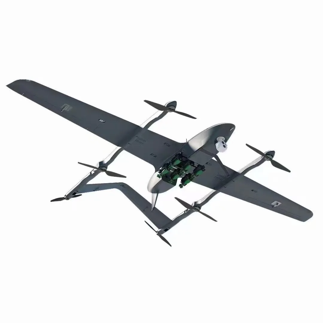 HX-E32 Vertical Take off Fixed Wing Multi Safety Flying Mode and  Transfer Drone Stable Cargo Deliver Nature Protection UAV