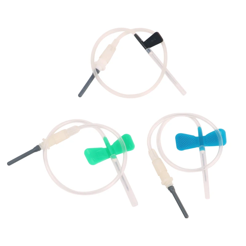 18g 19g 20g 21g 22g 23g 24g 30g Medical Safety Butterfly Needle for Blood Collection