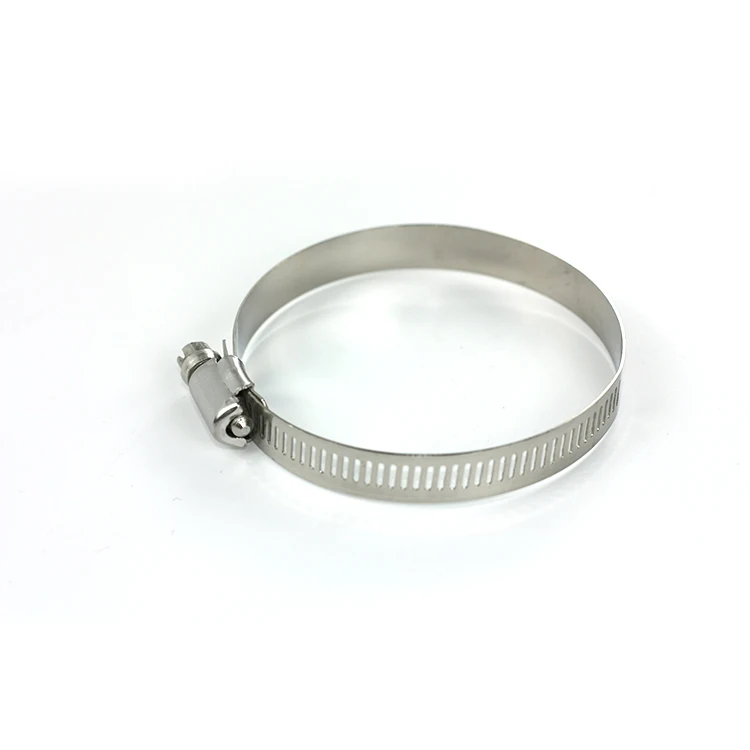 wholesale best price  67~85mm 304  mini american type pipe hose stainless steel clamp