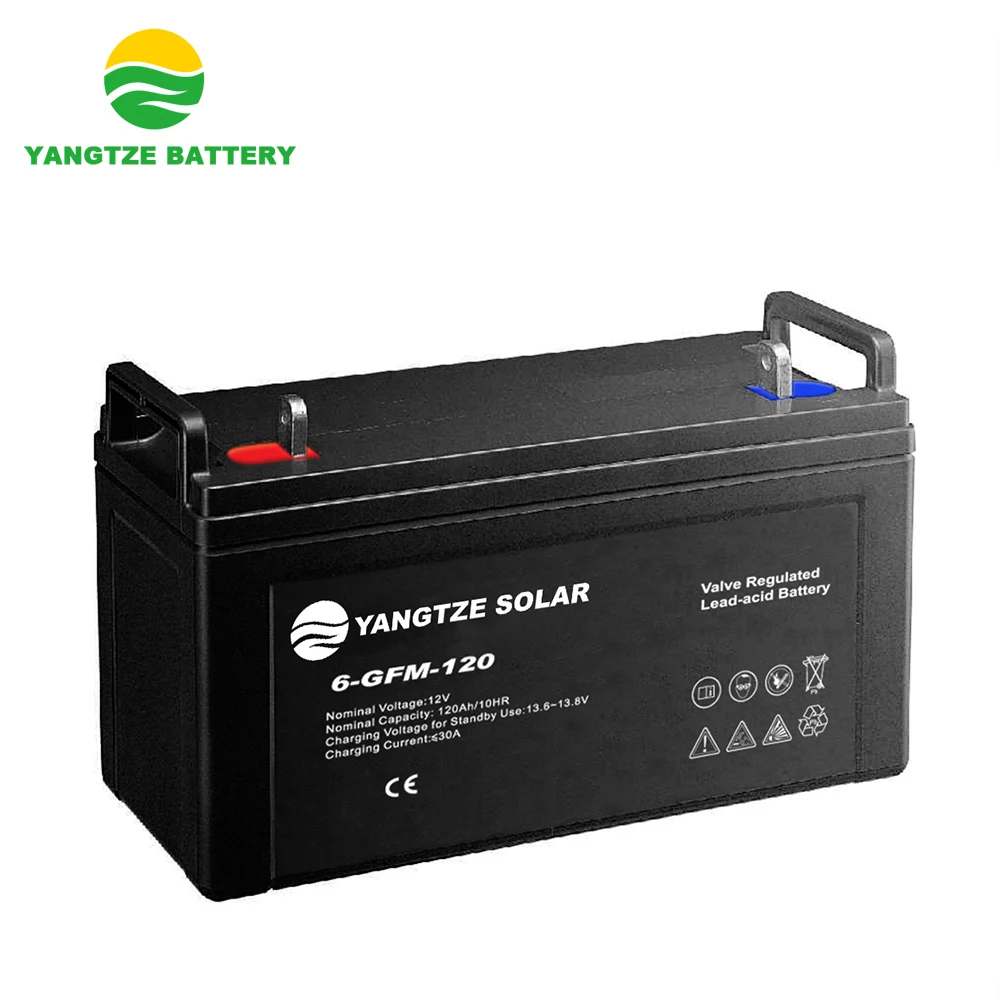 Chinese Cheap Price Home Use Solar Battery 12v 120ah   Gel/AGM  Acid Battery  50AH 100AH 200AH 250AH