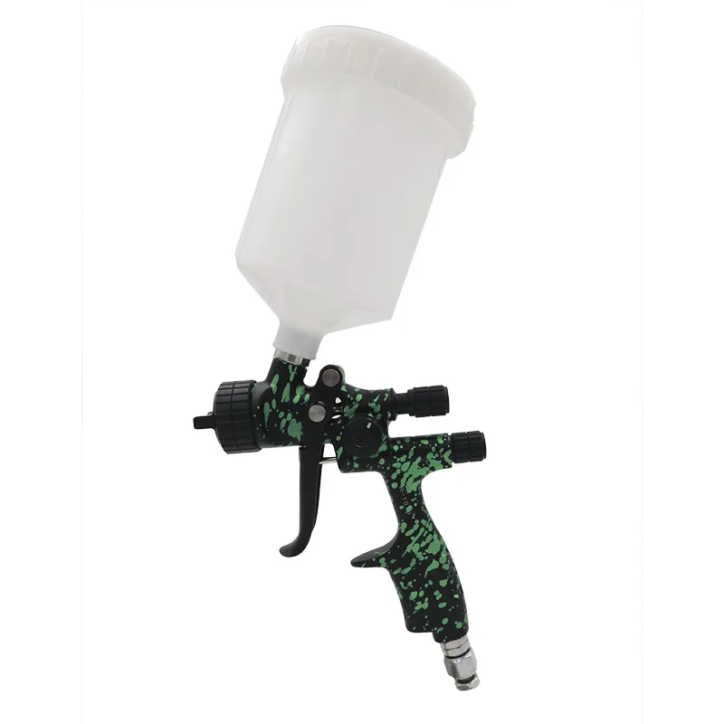 Multi-functional repairable sprayable pneumatic spray gun with Metal Swivel Cup or Plastic Swivel Cup