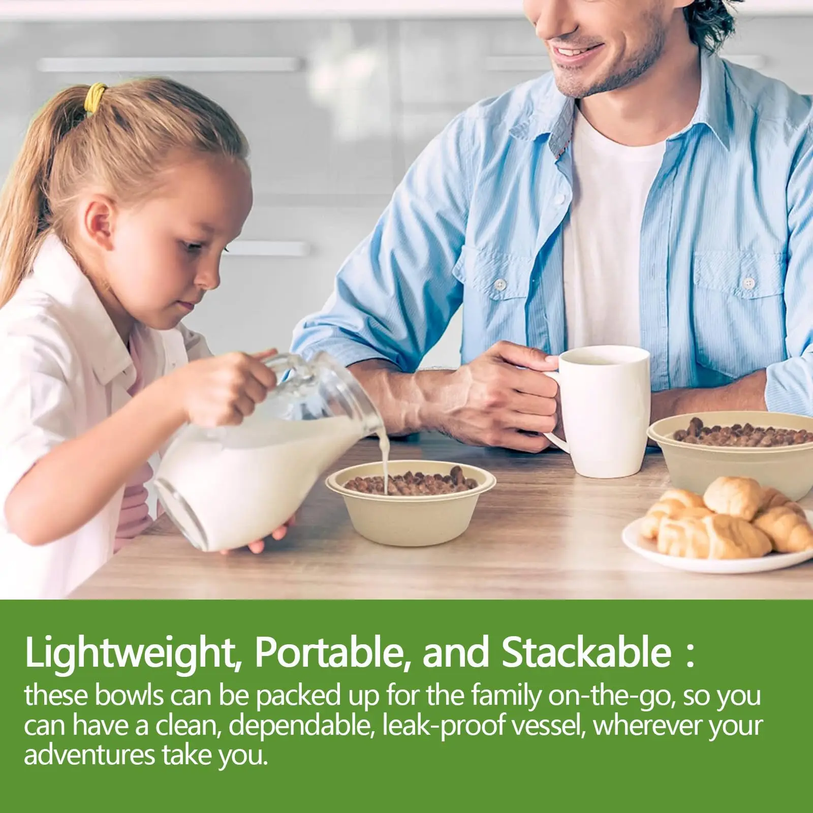 Customize Sugarcane Bagasse Biodegradable Bowls 32 Oz Deep  Bagasse Paper Bowls Disposable Soup Bowls For Soup