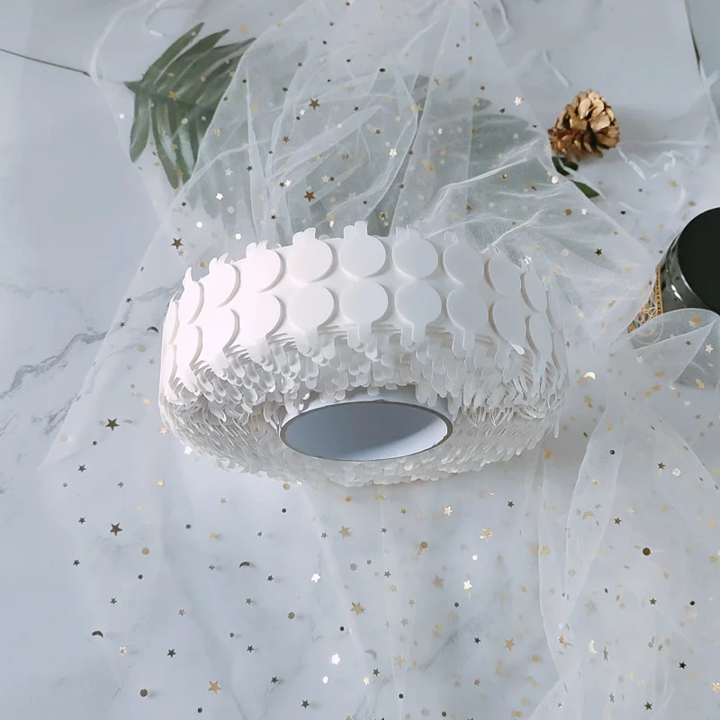 Candle wick sticker pro heat resistance double-sided 56 dots tape candle wick stickers for candle wick