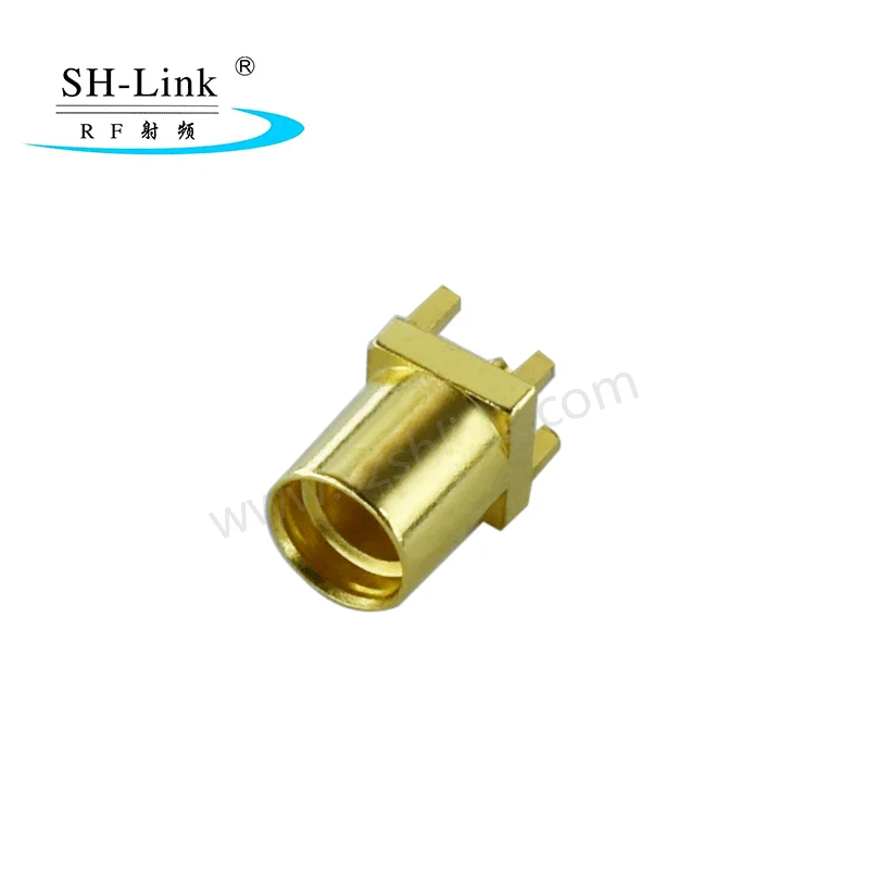 Gold 6GHz MMCX Connector for MMC female RF Coaxial Connector for PCB