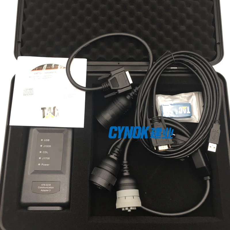 Construction Machinery Parts Cat Communication Adapter Group Cat 317-7485 3177485 Et3 Iii Excavator Diagnostic Tool 2018a Vision