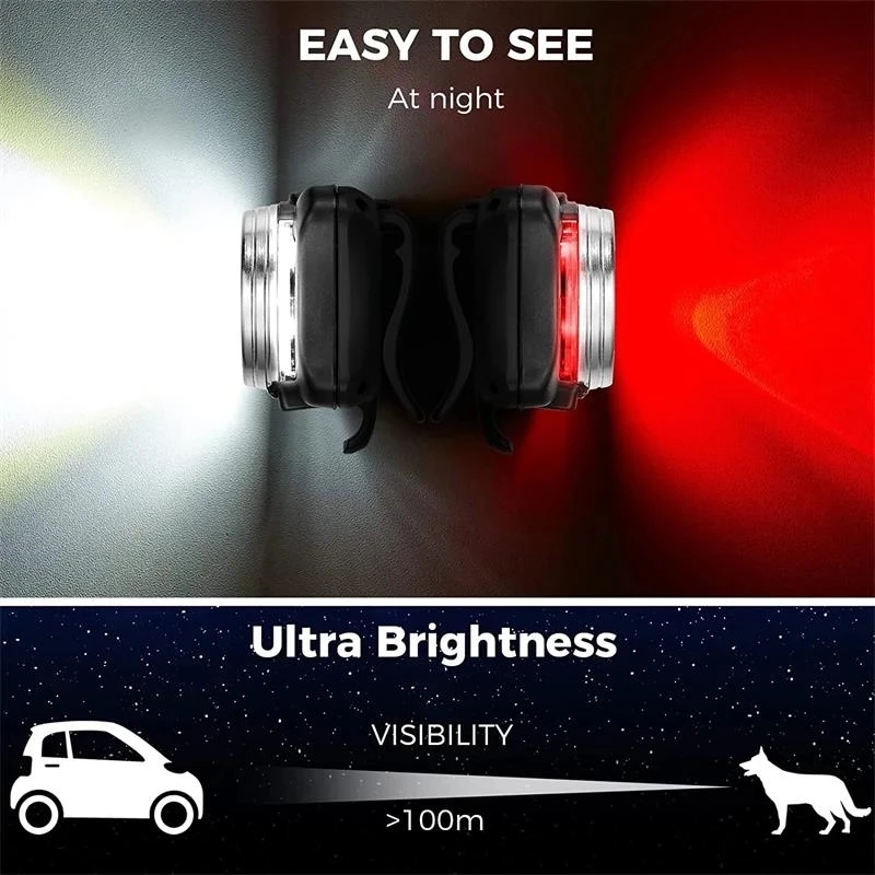 LED Luminous Dog Cat Collar Pendant Glowing Charm Lights Colorful Safety Lights for Night Walking Pet Collar