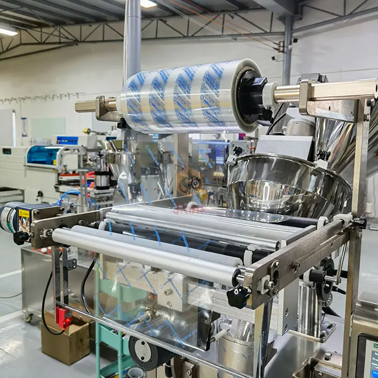 Factory Hot Selling Products Small Vertical Powder Packaging Machine Milk Powder Packaging Machine PLC Control