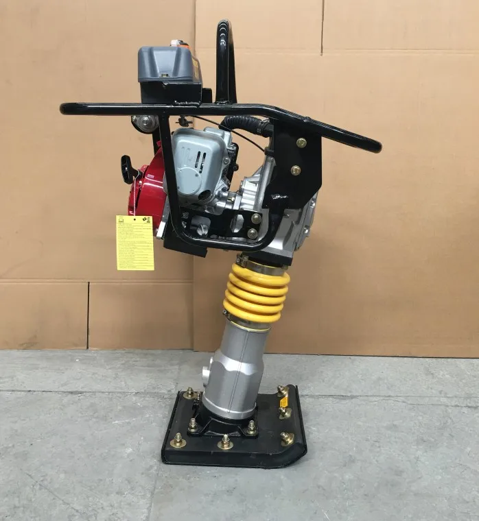 PME-RM55 CE Small Walk Behind Construction Dirt Diesel Vibratory Jumping Jack Compactor Tamping Rammer