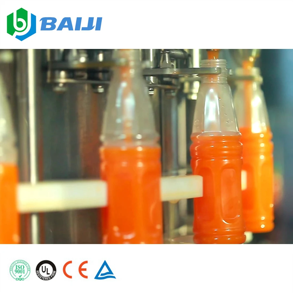 Automatic commercial fruit juice beverage making filling capping machine production line price