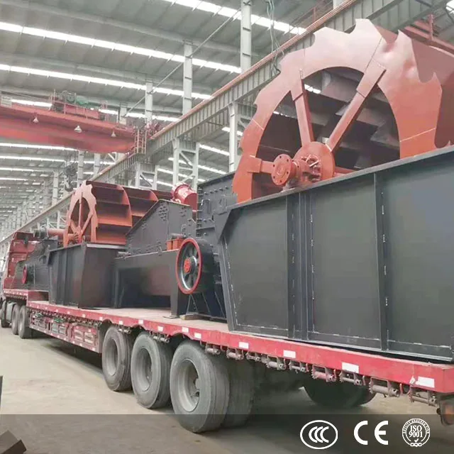 CFTC wheel bucket sand washing machine 120t sand washer price XS-3215 clay bucket sand washer machine
