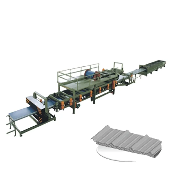 JINGGONG Eps insulated sandwich wall panels making machine