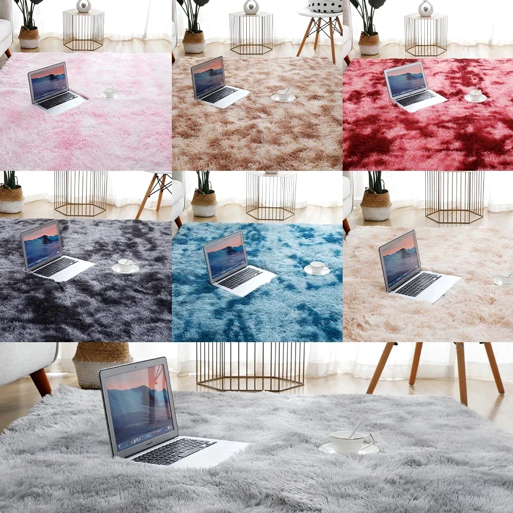 Sofa Luxury Carpet polyester shaggy rug Christmas area rugs for living room