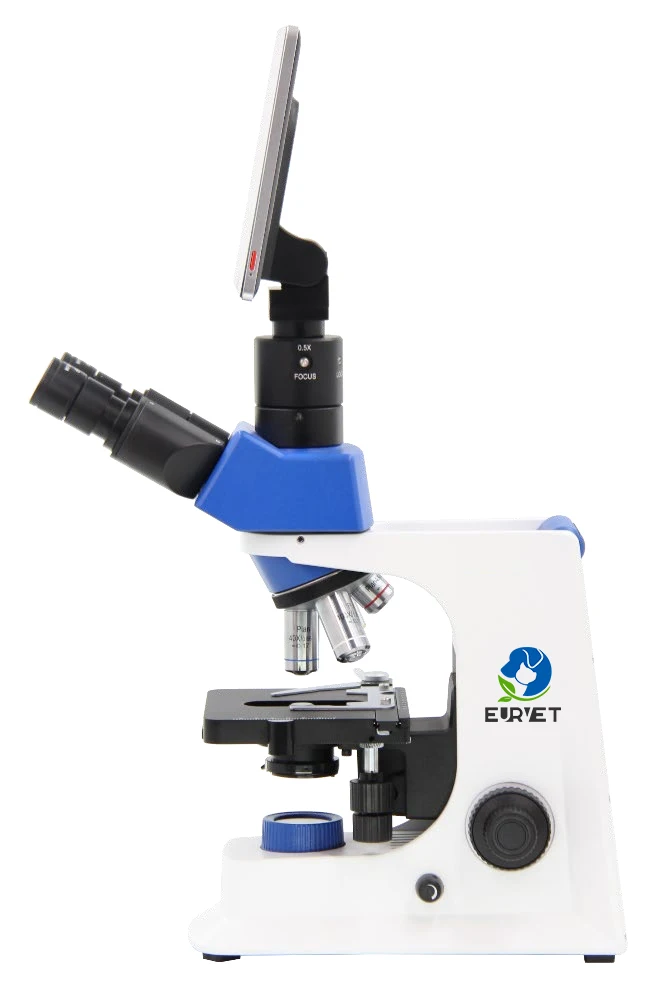 EURVET Good Price Biological Trinocular Optical Microscopio Trioculare Laboratory Triocular Biological Microscope With Camera
