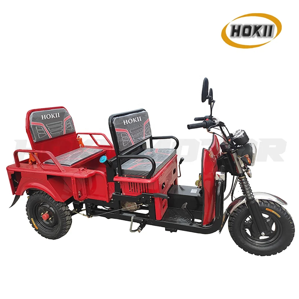 Gasoline Tricycle Electric For Disabled Moto Tricycles 3 Roues Motorized Tricycles Passenger