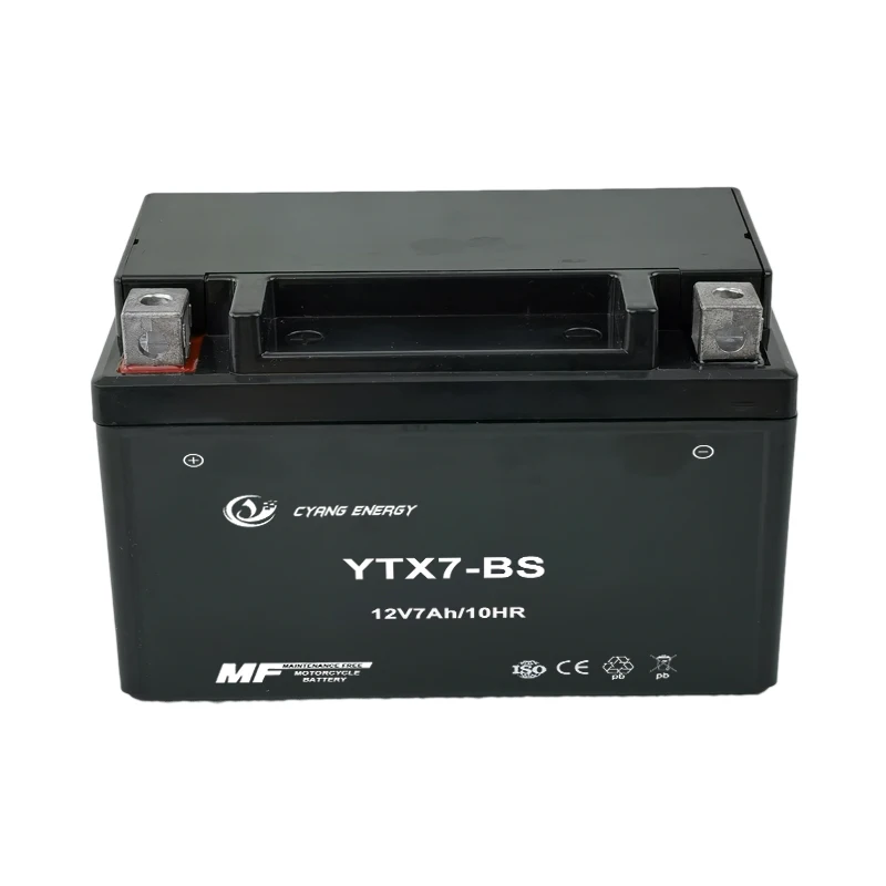 Высококачественный MF YTX7BS 12 в 7 Ач/10 ч OEM Быстрая доставка аккумуляторная батарея для электрического мотоцикла