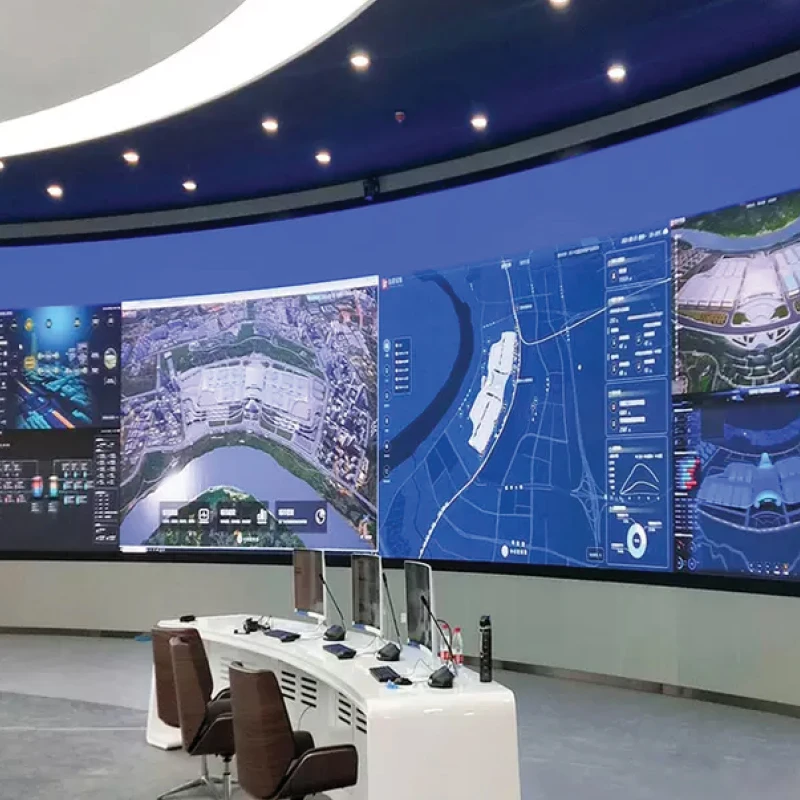 Indoor Seamless UHD Small Pixel Pitch Conference LED Wall 16: 9 Ratio High Gray Scale LED screen