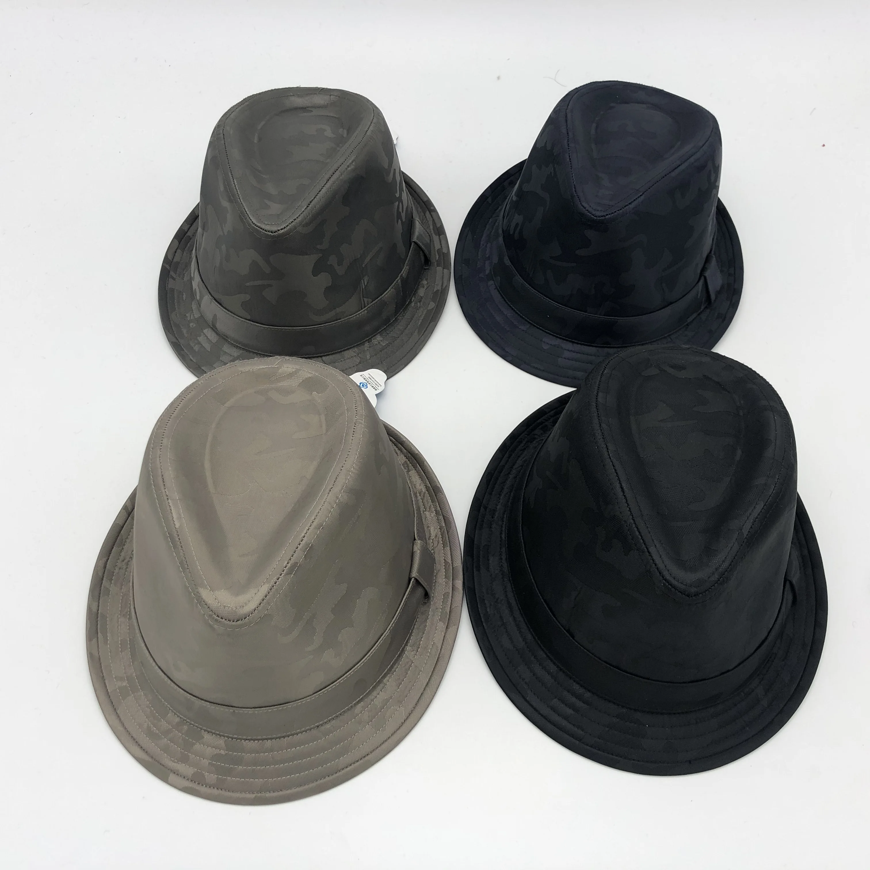 
2021 Popular Durable Camouflage Patterns Eye-Catching Jazz Hat Fedora Hat for Men 