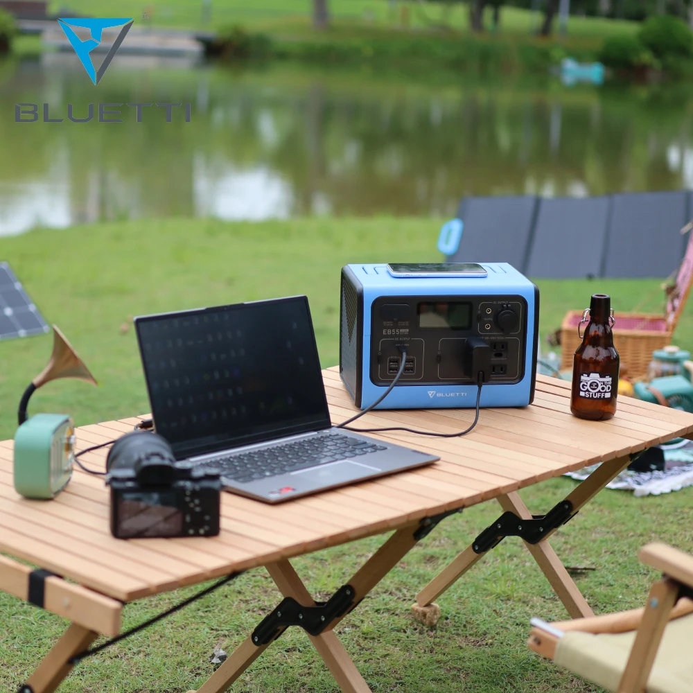 Bluetti Solar Fast Charge Outdoor Ac Dc 5v 12v 110v 220v Outlet 700w Portable Power Station