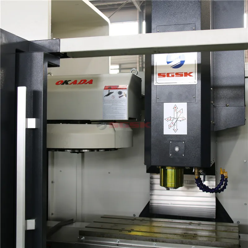 Небольшой фрезерный станок с ЧПУ фрезерные станки (cnc) okuma VMC650 3 оси обрабатывающий центр