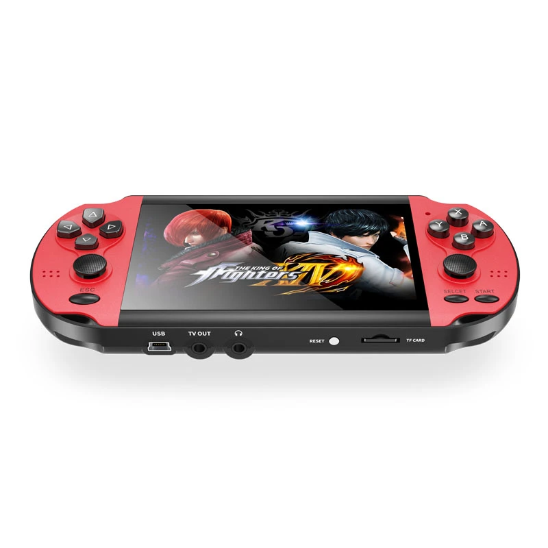 Cheap classic portable X7 128 bit 4.3 inch portable classic retro video game console handheld game player