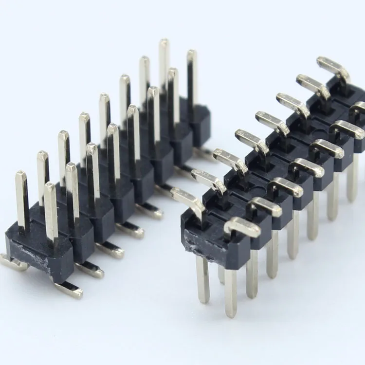 Pin Header Straight Smd Type 1.0 1.778mm 0.8mm 1.27mm 0.8 2.0mm 6 8 30 40 pin 254mm Double/Single Row Pin Header Connector 2.54