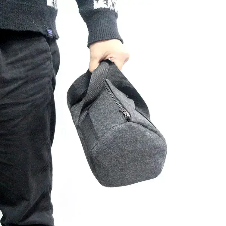 Wholesale custom felt heavy duty multipurpose electrician storage organizer bag large capacity round tool pouch bag
