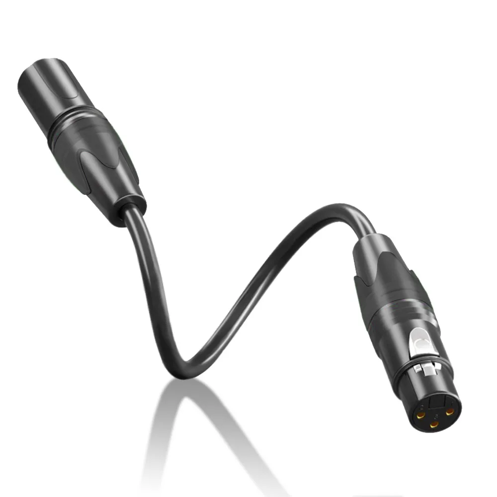 
Doonjiey XLR Cable Karaoke Microphone Sound Cable Plug XLR Extension Mikrofon Cable for Audio Mixer Amplifiers XLR Cord CANNON 
