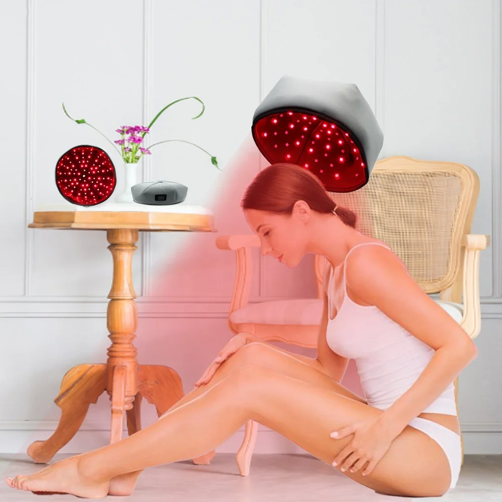 New Design Hair Loss Regrowth Therapy Scalp Care Hat Red Light Therapy Cap Helmet Beauty Products Hair Care Treatment