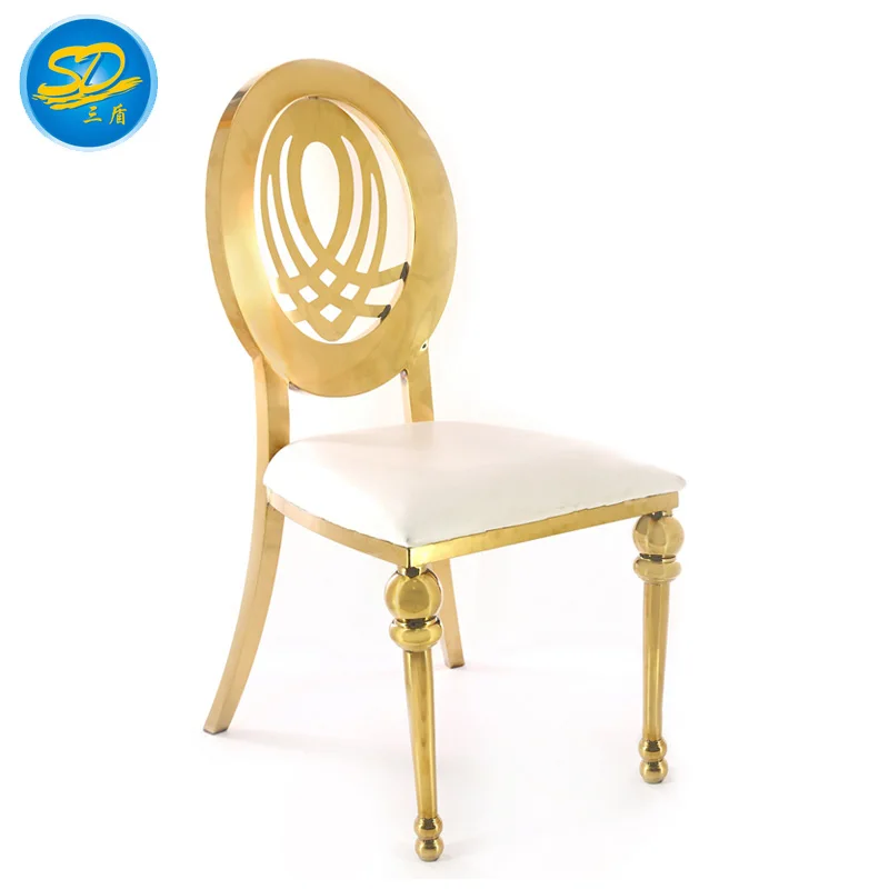 
5 Years Guarantee Time Event Party Wedding Dining Furniture Stainless Steel Chair For Sale 