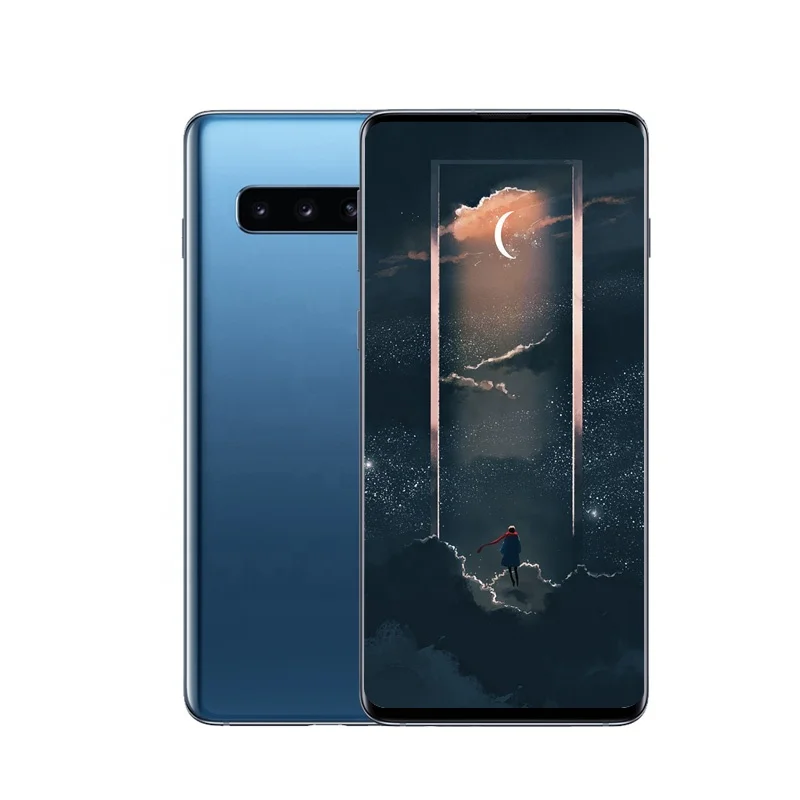 Разблокировка оригинальных S10 S9 S8 б/у мобильных телефонов оптовая продажа S10 + для мобильных телефонов Samsung
