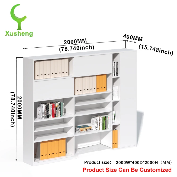 Chinese source manufacturer modern wooden commercial office dedicated combined storage document filing cabinet