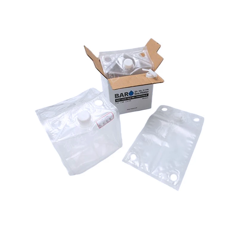 New type adblue packaging PE BIB lightweight portable square bag with valve 3/5/10/15/20L cheertainer