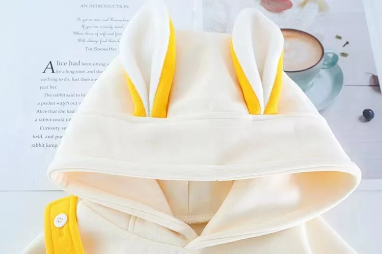 Wholesale 2pcs + waist bag korean style thick girls and boys outwear cartoon kids clothes suit clothing kids