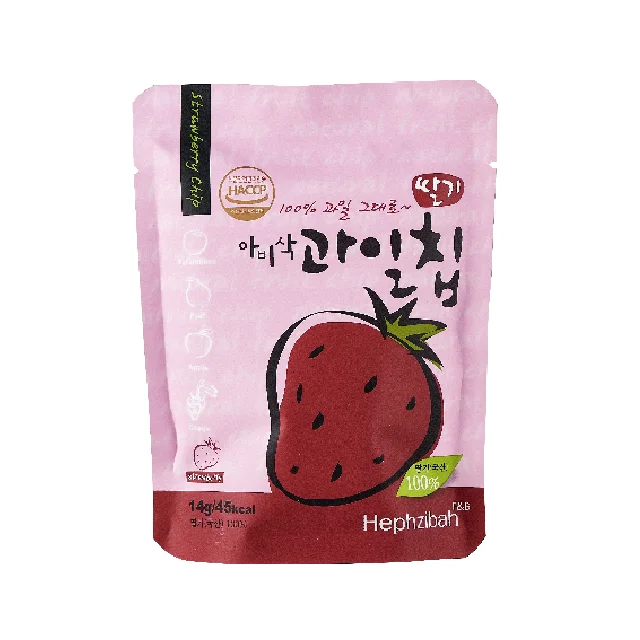 [HEPHZIBAH F&B] Abishag Fruit Chips Set 8 flavors (Pear, Apple, Strawberry, Persimmon, Mandarin Orange, Fig, Grape, Banana)