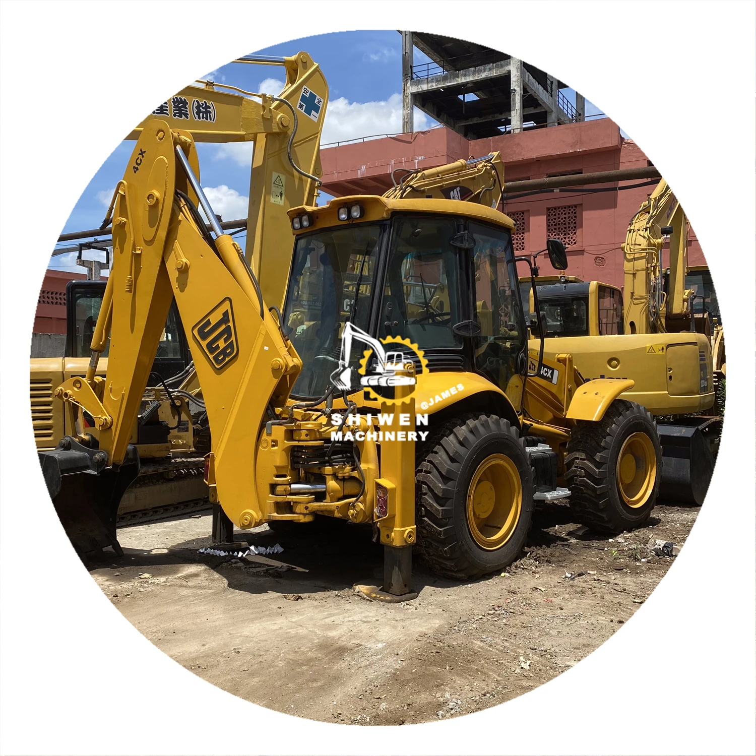 Used JCB Backhoe Loader JCB Secondhand Jcb 4CX Wheel 20TON Used Backhoe Excavator Loader JCB3CX JCB4CX Construction Machinery