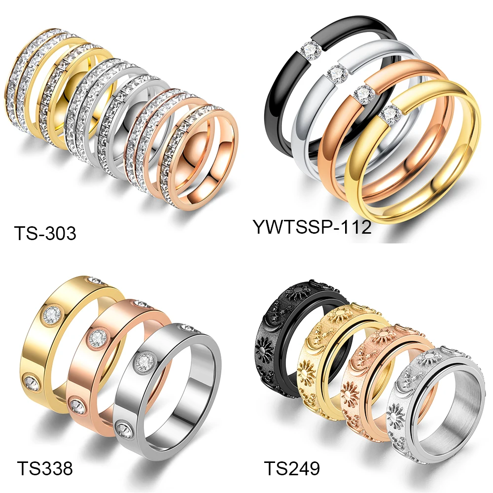 Мужское кольцо из титановой стали