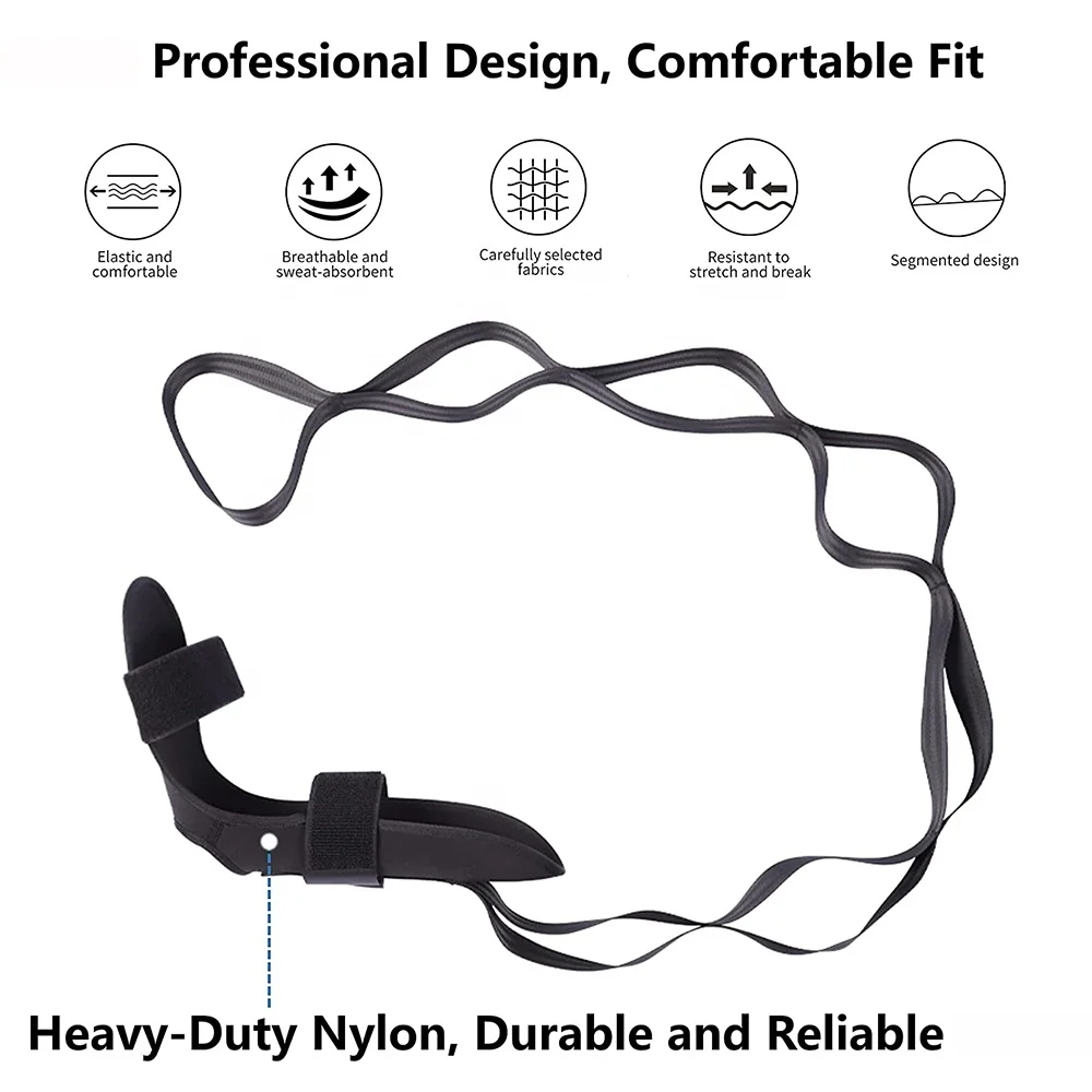 NEW Plantar Fascitis Stretching Strap Foot Calf Stretcher