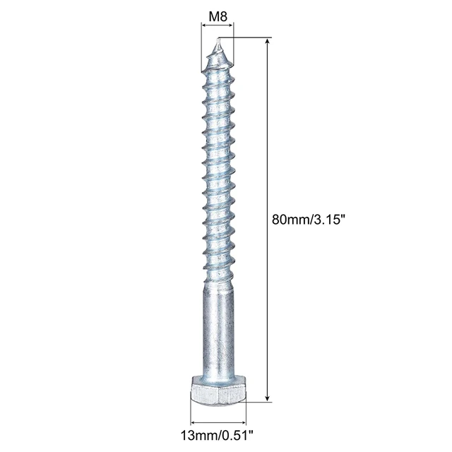 OEM Manufacturer Customized Hexagon Screws Carbon Steel Galvanized Self Tapping Screw