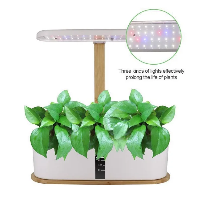 10pods 20w indoor plants tent complete box farm hydroponic automatic fodder led grow light hydroponics growing system