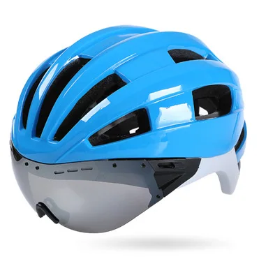 Fast Delivery Bike Cycling Helmet Colorful Adult Mtb Mountain Bike Downhill Helmet For Bicycle Helmet Adjustable With Goggles