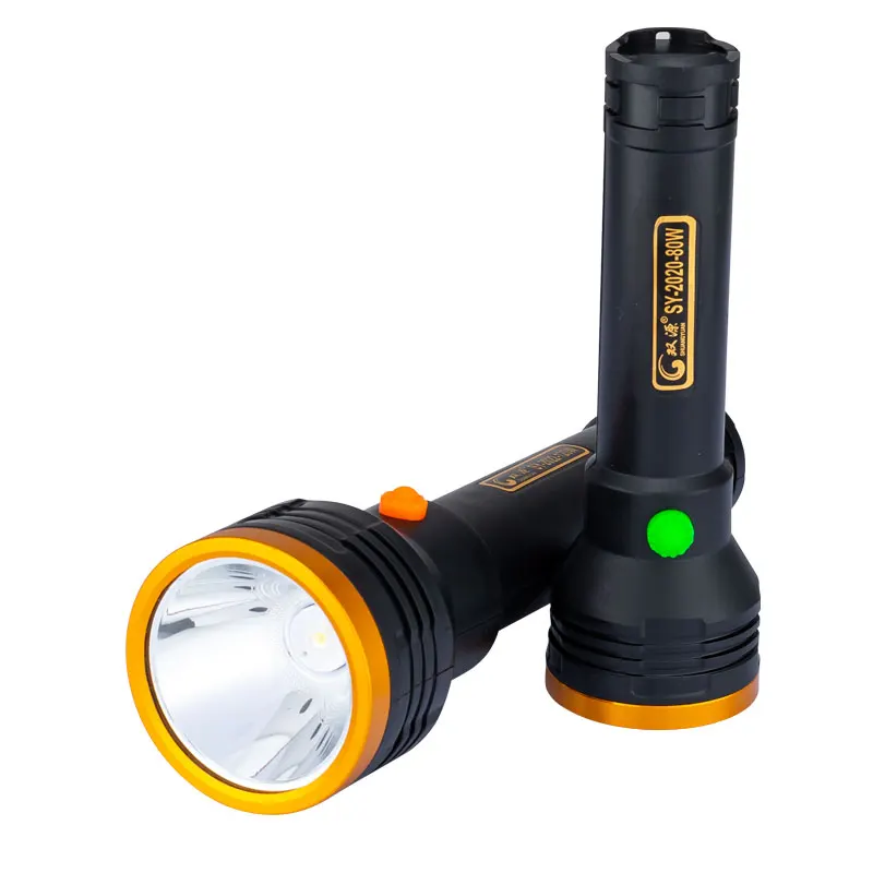 rechargeable torch light flashlight lamp with 18650 batteries