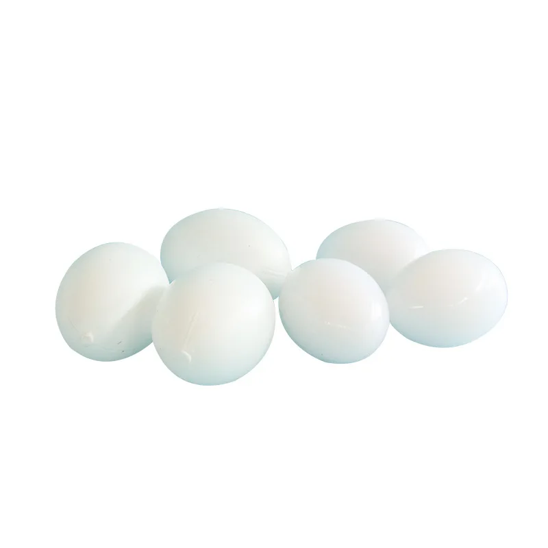 Hot Sale Cheap Price Plastic Fake Pigeon Egg White Solid Plastic Realistic Dummy pigeon Eggs for Hatching Breeding