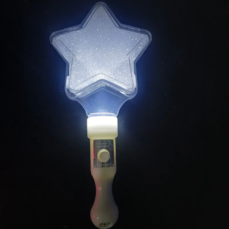 3 Mode Flashing Led Light Up Star Stick Colorful Star Shape LED Sticks For Halloween Concert Party Supplies
