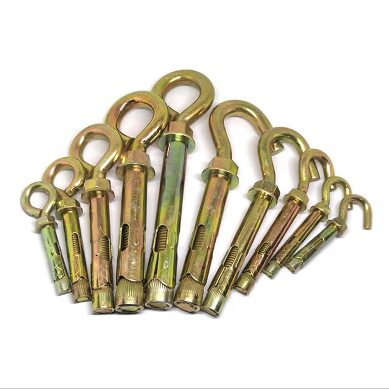 M8-M20 Carbon Steell Wall Concrete Closed Eye Bolt Expansion Sleeve Anchor