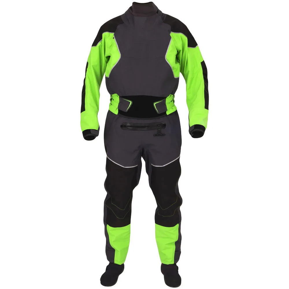 3.0 Ply Dry Suit Waterproof with Rubber Diving Drysuits Rescue Neoprene Front Zipper Breathable Sailing Free-Diving Jumpsuits