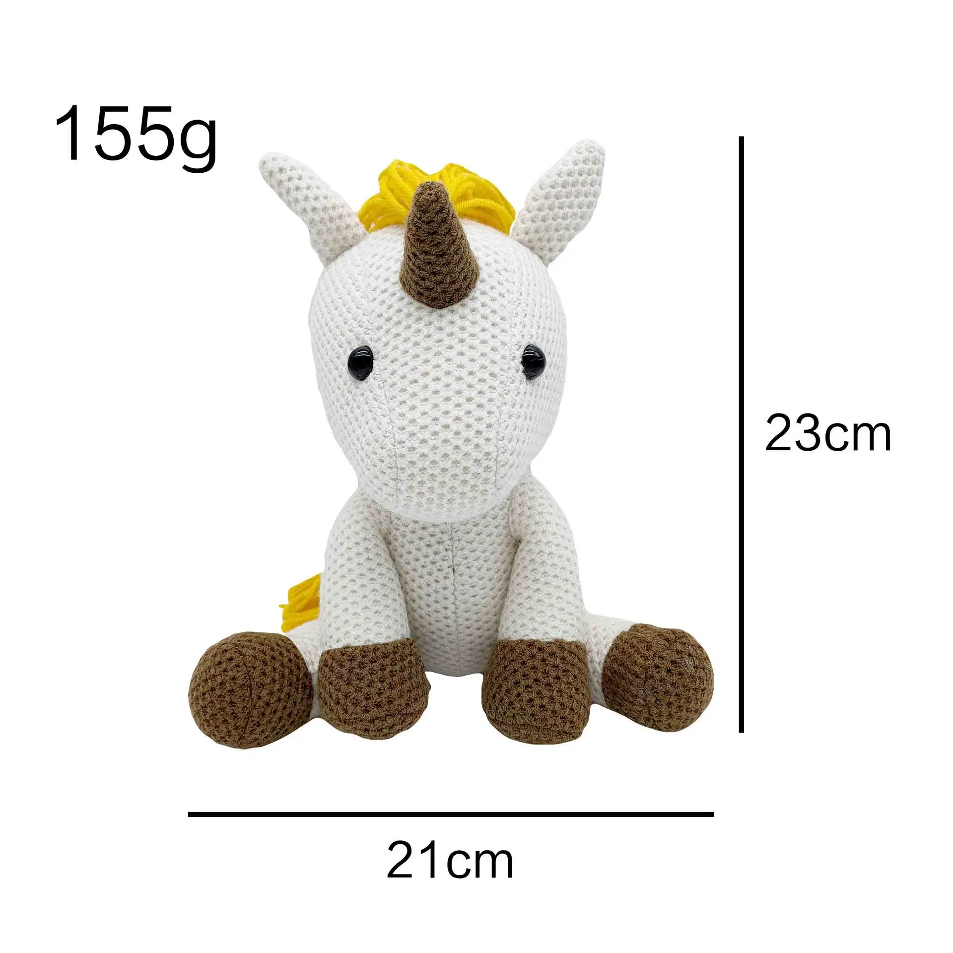high quality soft ecofriendly crochet cotton thread knitting toy stuffed animal plush bunny toy