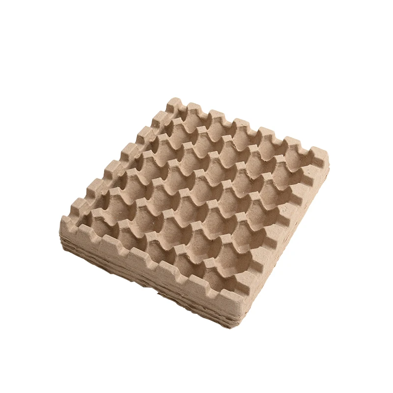 Recycled 10 30 Holes Colored Paper Egg Tray Pulp Packing Box For Chicken Egg