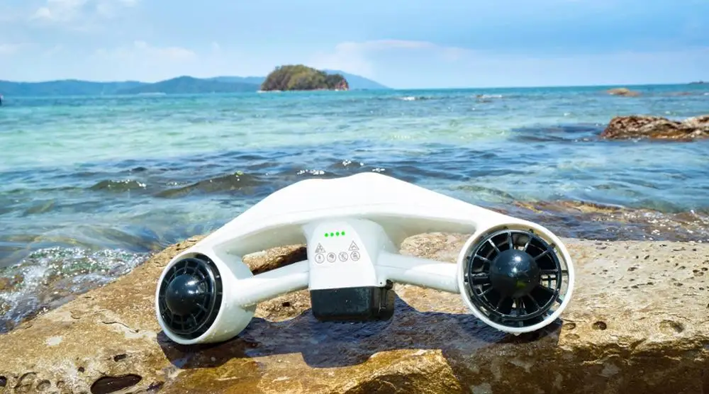 
Factory Directly Dual 500W Asiwo Turbo Sea Scooter Underwater booster with Camera Mount for Diving 